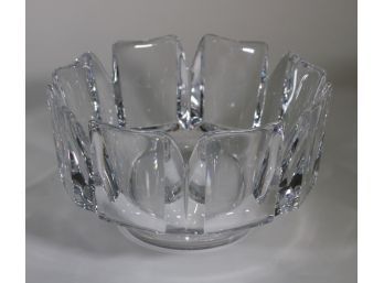 Orrefors Art Glass Crystal Center Bowl