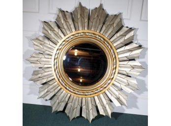 Fantastic Marge Carson Metallic Sunburst Mirror