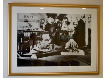 Framed Photographic Print Of Paul Newman In 'The Hustler'