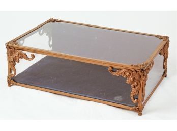 Victorian Tabletop Glass Vitrine