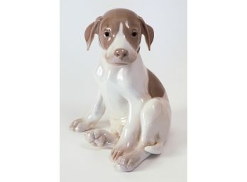 Royal Copenhagen Porcelain Dog Figure