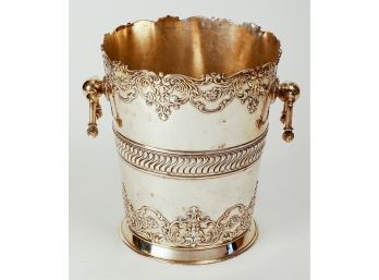 Silver Plate Ice Bucket By Wilcox Company