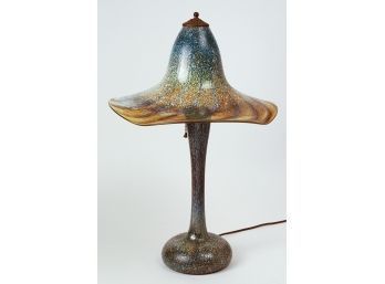 Stephen Fellerman Studio Mid-Century Art Glass Lamp