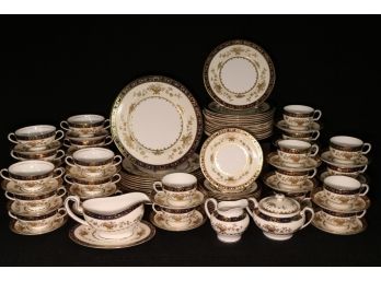 Amazing MINTON DYNASTY Porcelain Service For Fourteen 14