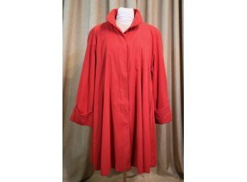 Searle Red Microfibre Raincoat