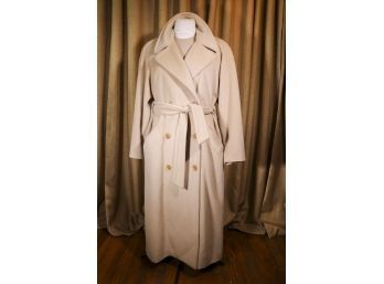 Escada Camel Double Breasted Belted Coat- Size 42