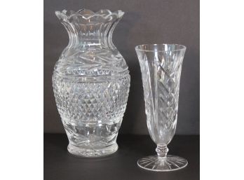 2 Waterford Crystal Vases