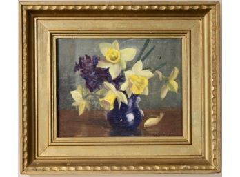 Original Oil Painting 'Spring Flowers' By Kathryn Jones