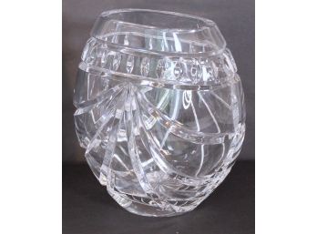 Rose Cut Waterford Crystal Vase