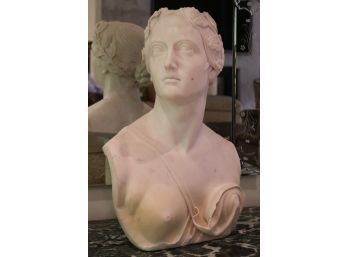 Large Antique Marble Bust 'Athena'