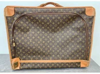 Vintage Louis Vuitton Soft Leather Suitcase