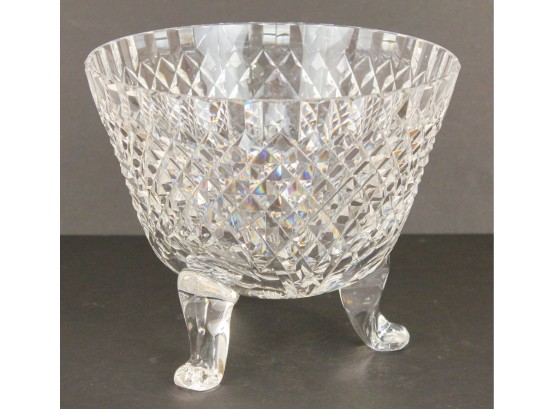 Vintage Waterford Crystal Footed Centerpiece Bowl