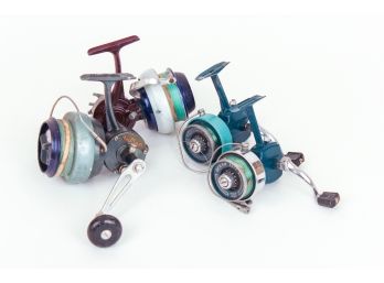 Group Of Four Vintage Fishing Reels