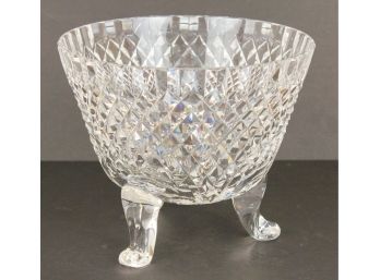 Vintage Waterford Crystal Footed Centerpiece Bowl