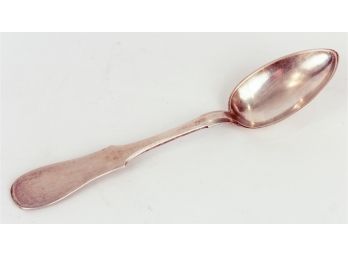 Antique Russian Silver Serving Spoon