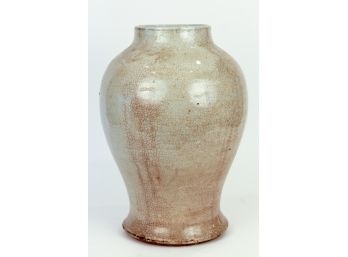 Large 19th Century Chinese Crackle Glazed Vase