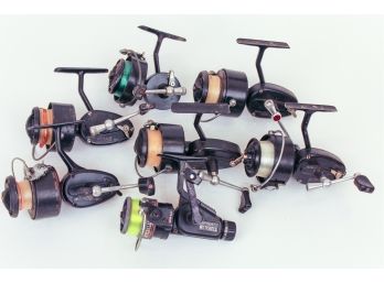 Collection Of 7 Vintage Mitchell Fishing Reels