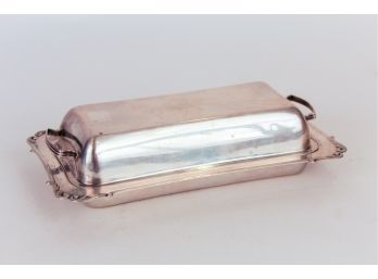 Sterling Silver Covered Butter Dish