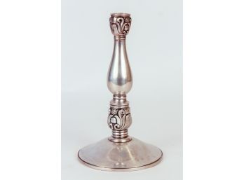 'Royal Danish' Sterling Silver Candle Holder By International Silver Co.