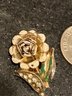 2 Vintage Flower Pins - So Sweet