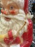 Vintage Plastic Standing Light-Up Santa