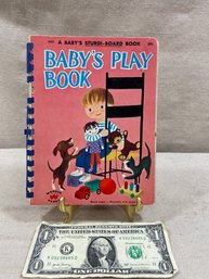 Baby's Play Book, Board Book Vintage