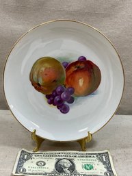 Hutschenreuther Bavaria Germany Plate With Fruit