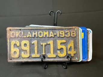 Old License Plates (6 Of Them)