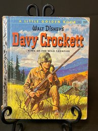 1955 Little Golden Book- 'Davy Crockett'