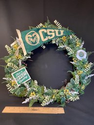 20' CSU Ram Wreath - Super Creative