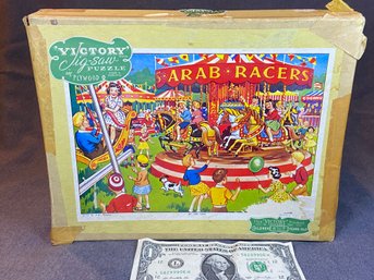 Rare Victory Wood Puzzle 'At The Fair' Juvenile Series