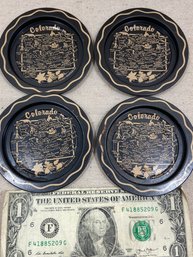Vintage Metal Colorado Coasters - These Are Awesome -