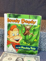Vintage 'Howdy Doody And The Monkey Tale'