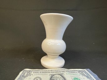 Vintage  Marked Off White Urn Vase