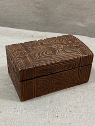 Vintage Wooden Box From The 50s.