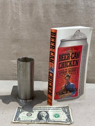 TX Shape Beer Can Chicken Thingy Plus Cookbook