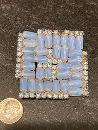 Perfect Vintage Blue Pin - Really Stunning