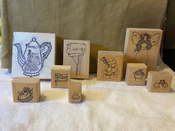 Set Of Rubber Stamps