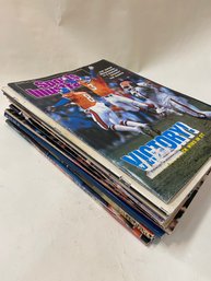 11 -Denver Sports Teams (Bronco & Nuggets) Magazines & Game Day Programs