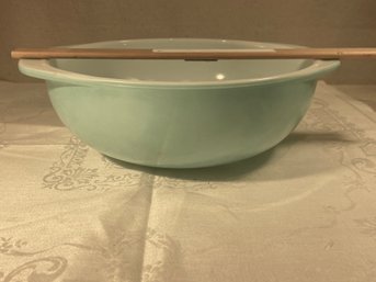 Tiffany Blue Vintage Turquoise 10' Pyrex Bowl