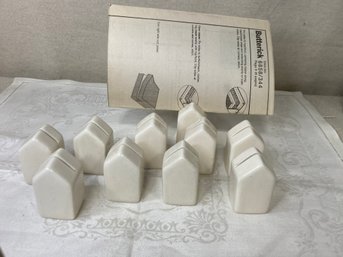 10 Ceramic Placecard Holders Or Photo Holder