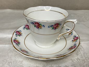 English Colclough Tea Cup And Saucer