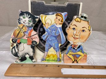 Three Vintage Puzzle Characters