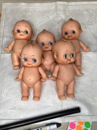 5 Naked Kewpie Dolls