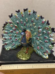 Peacock Hinged Box