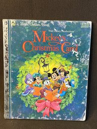 Little Golden Book 'Mickey's Christmas Carol' 1983