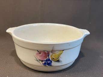 Knowles Off White Bowl With Fruit