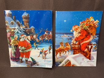 2 Vintage Christmas Ideals Softcover Books.