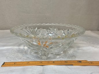 60s Anchor Hocking Glass Candy Dish