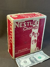 Amazing Antique Nestle's Choclets Box.